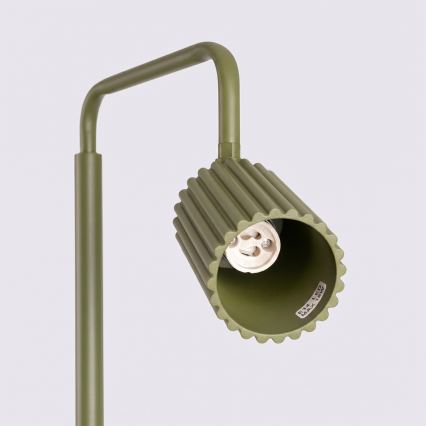 Lámpara de pie KARBON 1xGU10/10W/230V verde