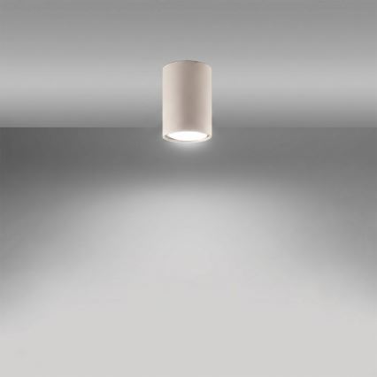 Foco LAGOS 1xGU10/10W/230V, 10 cm, crema