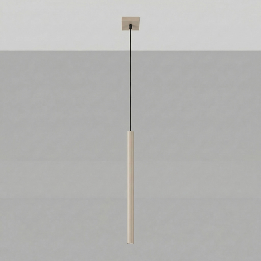 Lámpara colgante PASTELO con cable 1xG9/8W/230V taupe