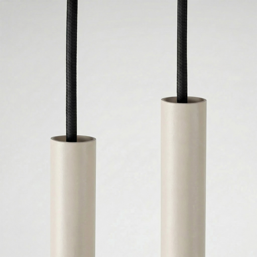 Lámpara colgante con cable PASTELO 2xG9/8W/230V taupe