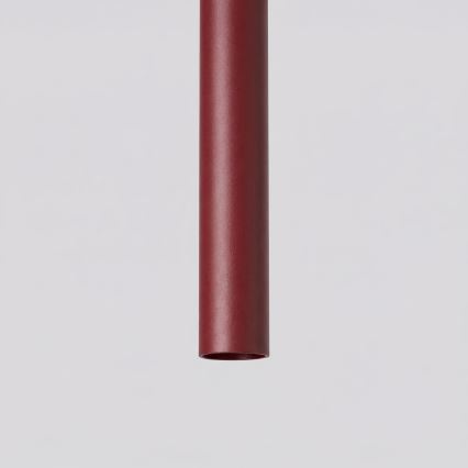 Lámpara colgante con cable PASTELO 1xG9/8W/230V roja