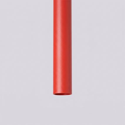 Lámpara colgante con cable PASTELO 2xG9/8W/230V roja