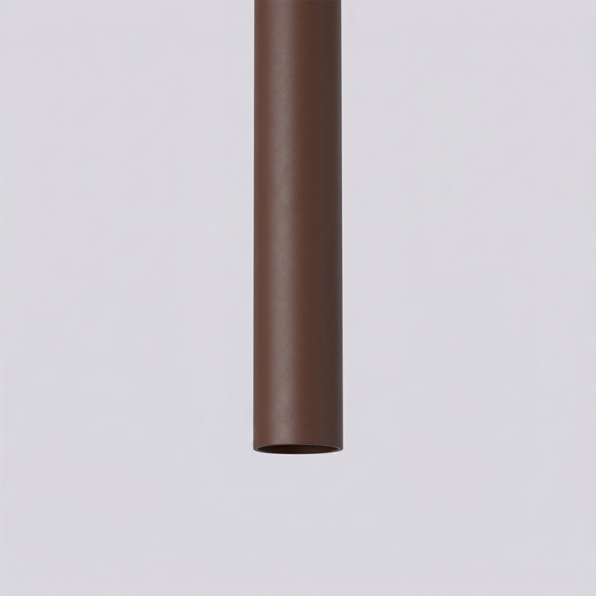 Lámpara colgante con cable PASTELO 1xG9/8W/230V marrón