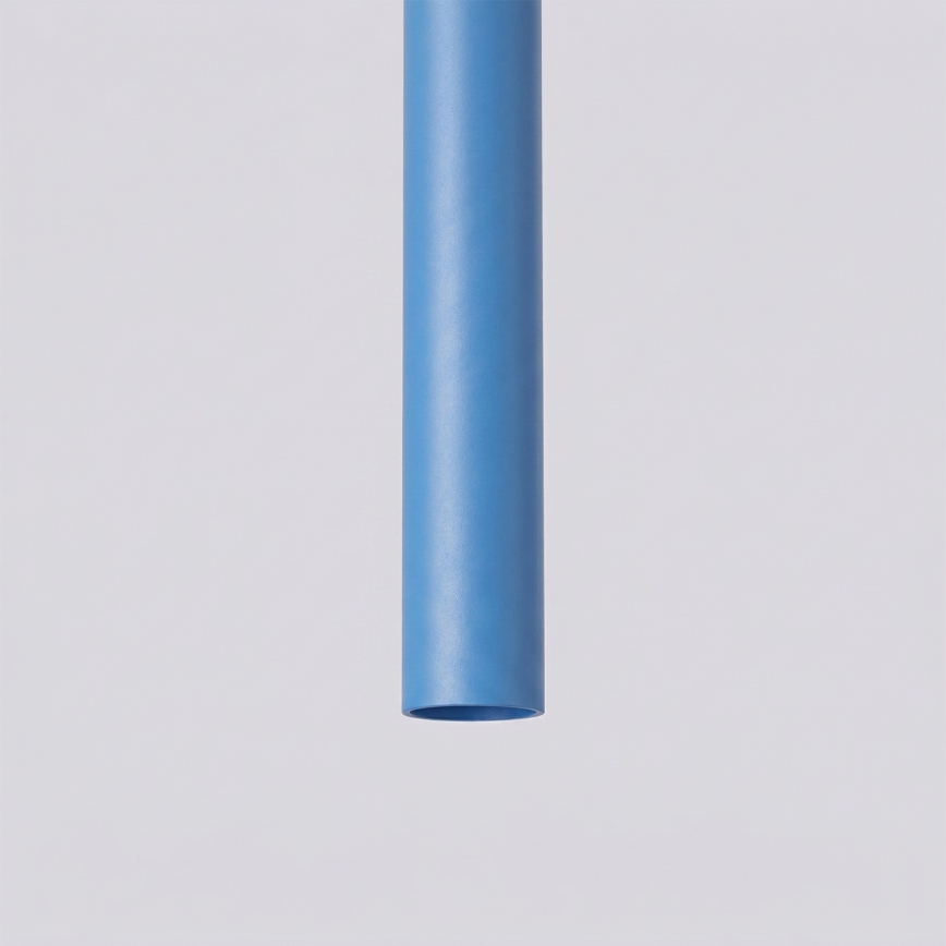 Lámpara colgante con cable PASTELO 1xG9/8W/230V, azul
