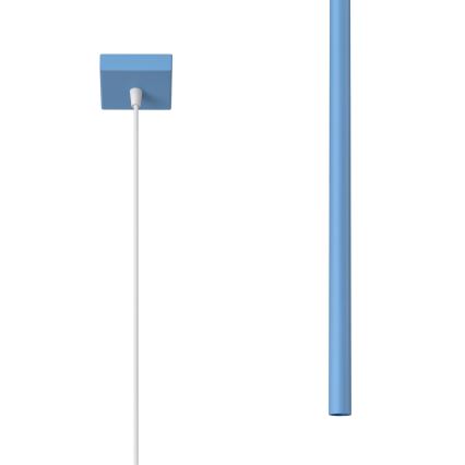 Lámpara colgante con cable PASTELO 1xG9/8W/230V, azul