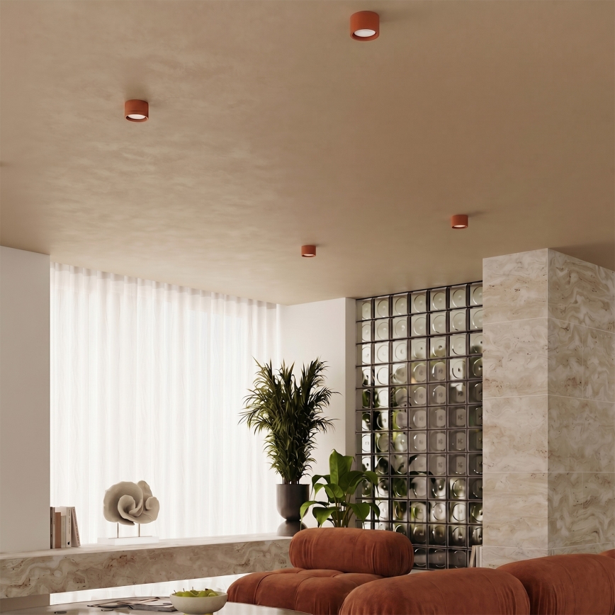Foco orientable MODO 1xGX53/10W/230V naranja
