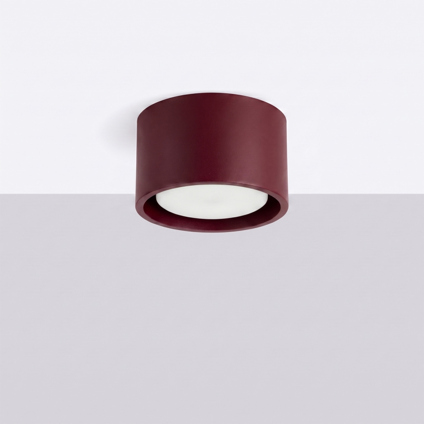Foco orientable MODO 1xGX53/10W/230V rojo