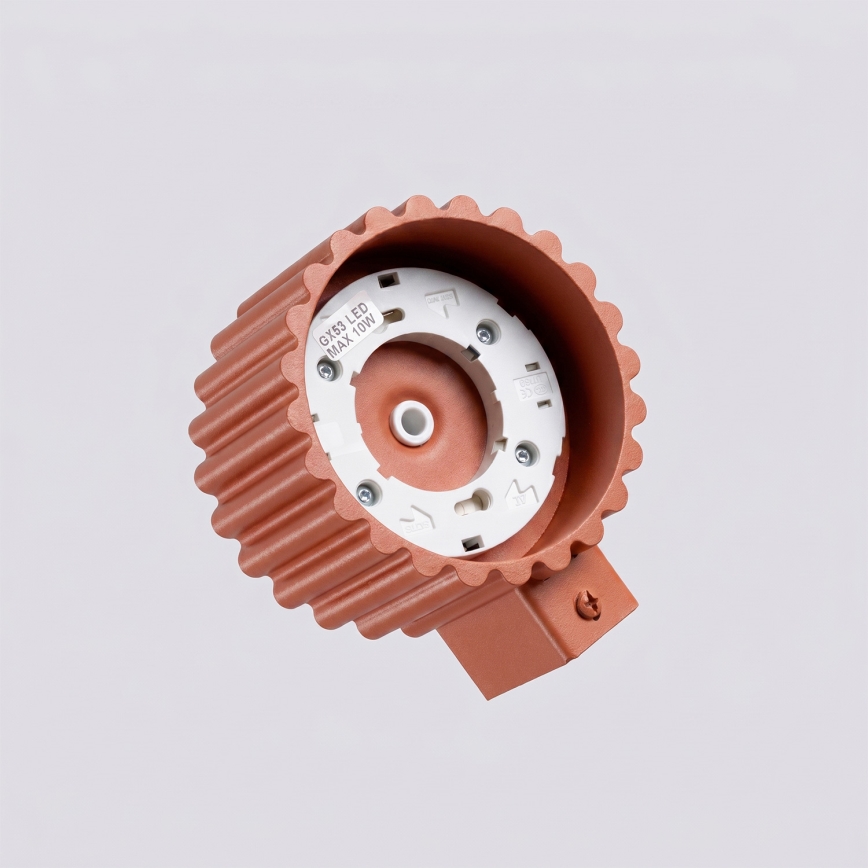 Aplique de pared AURA 1xGX53/10W/230V naranja