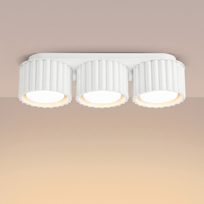 Foco AURA 3xGX53/10W/230V blanco