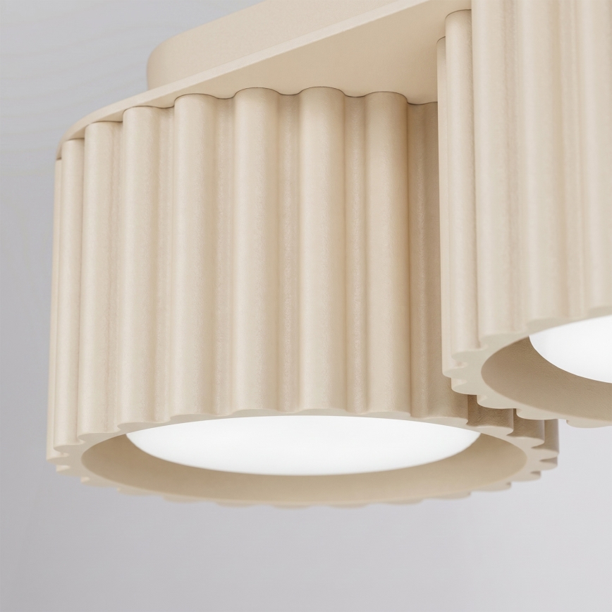 Foco orientable AURA 3xGX53/10W/230V, color crema