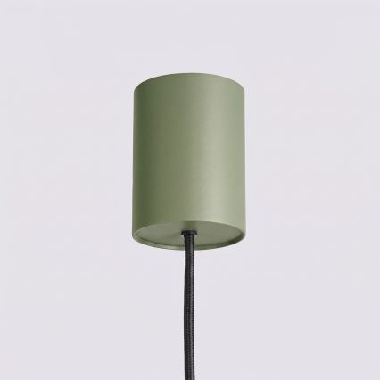 Lámpara colgante con cable AURA 4xGX53/10W/230V verde