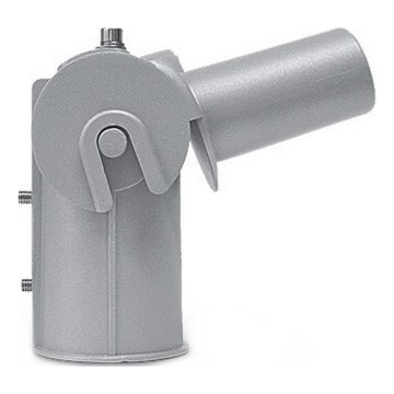 Soporte ajustable para farola IP44, Ø 53-60 mm, gris