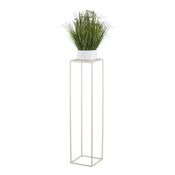Soporte para flores 100x24 cm color crema