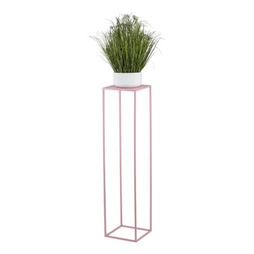 Soporte para flores 100x24 cm rosa