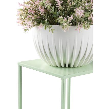 Soporte para flores 100x24 cm verde claro