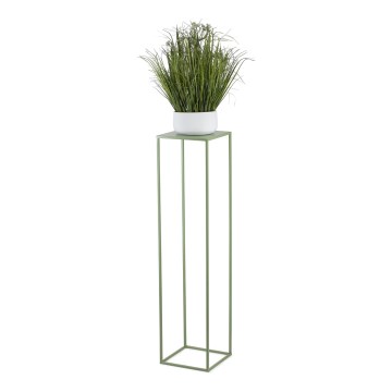 Soporte para flores 100x24 cm verde oscuro