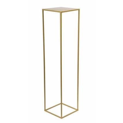 Soporte para flores 130x24 cm dorado