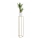 Soporte para flores 130x24 cm dorado