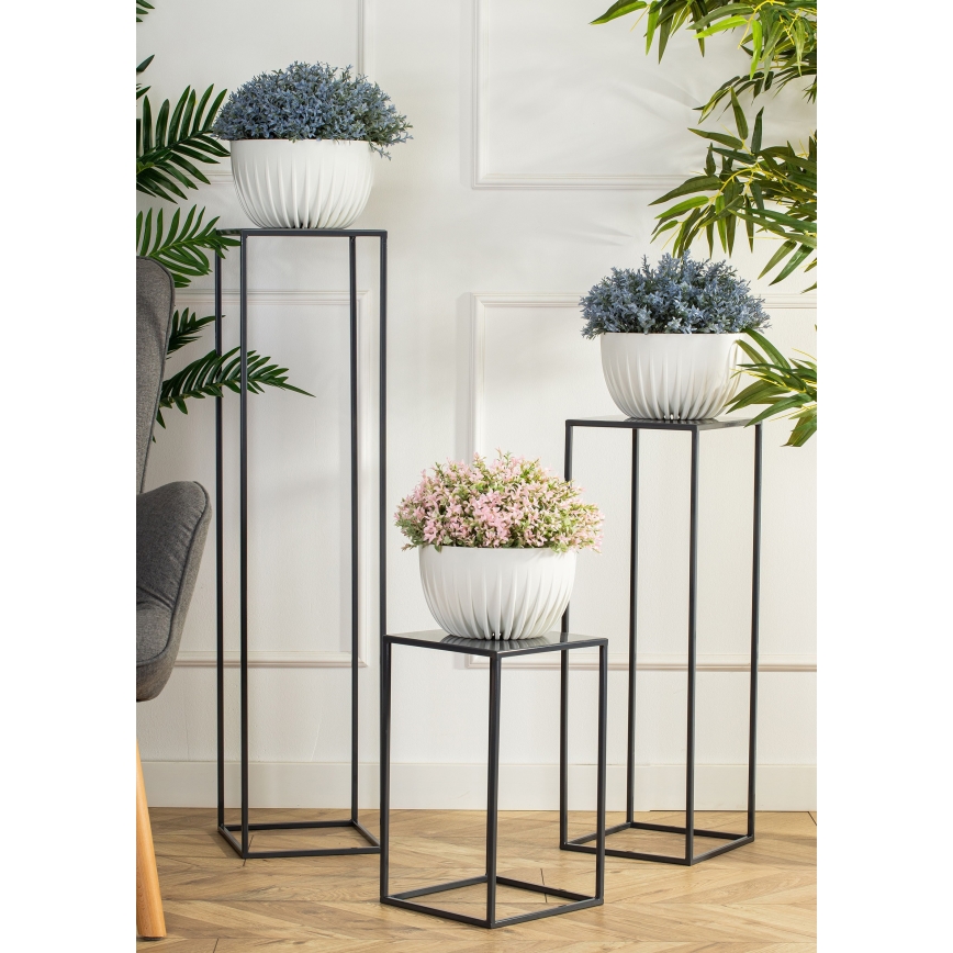 Soporte para flores 40x24 cm antracita