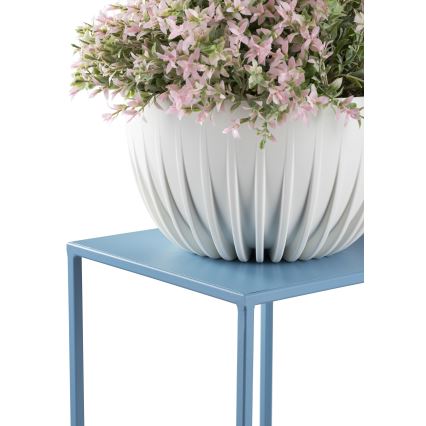 Soporte para flores 40x24 cm azul
