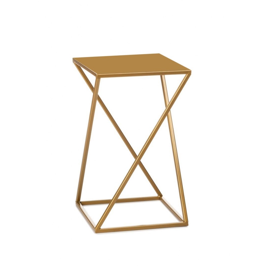 Soporte para flores 40x24 cm dorado