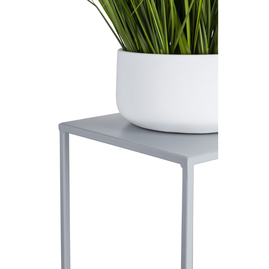 Soporte para flores 40x24 cm gris