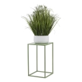 Soporte para flores 40x24 cm verde oscuro