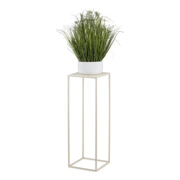 Soporte para flores 70x24 cm color crema