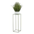 Soporte para flores 70x24 cm verde oscuro