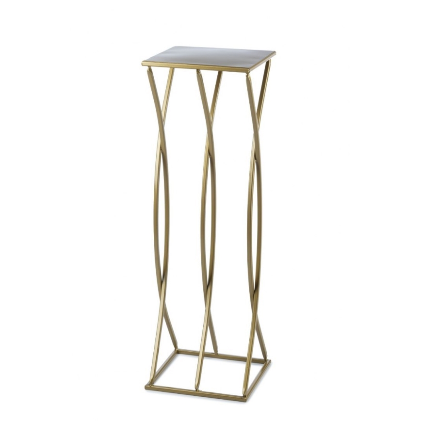 Soporte para plantas 75x23 cm dorado