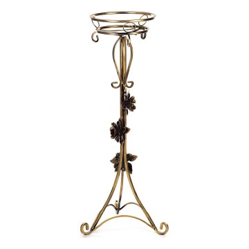 Soporte para flores 95x38 cm dorado