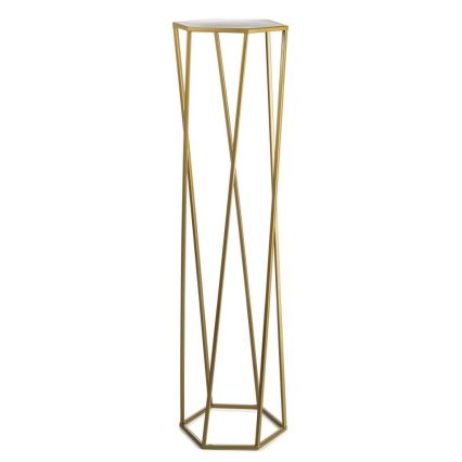 Soporte para plantas 100x24 cm dorado