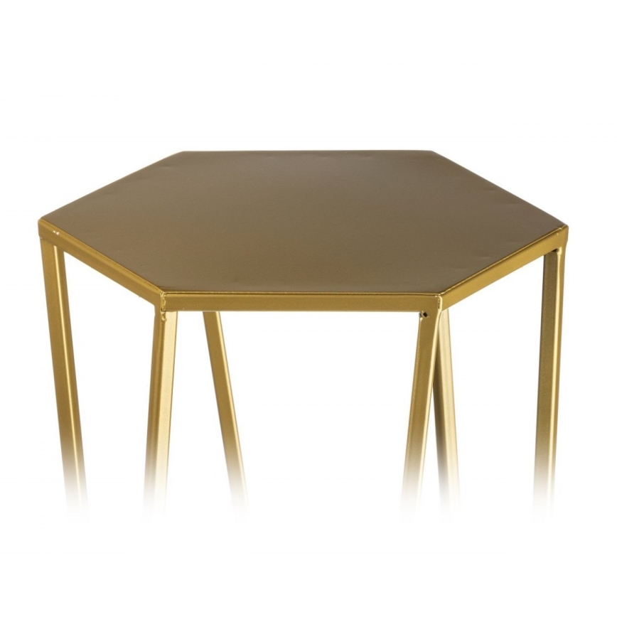 Soporte para plantas 100x24 cm dorado