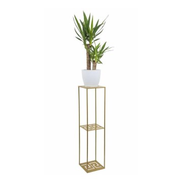 Soporte para plantas 100x24 cm dorado