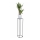 Soporte para plantas 100x24 cm negro