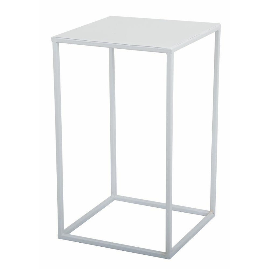 Soporte para flores 40x24 cm blanco