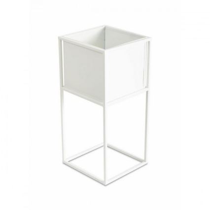 Soporte para plantas 50x24 cm blanco