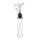 Soporte para plantas 70x22,5 cm dorado