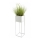 Soporte para plantas 70x24 cm blanco
