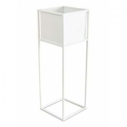 Soporte para plantas 70x24 cm blanco