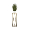 Soporte para plantas 70x24 cm dorado