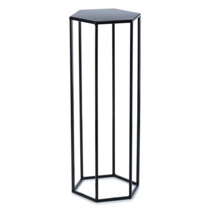Soporte para plantas 70x24 cm negro