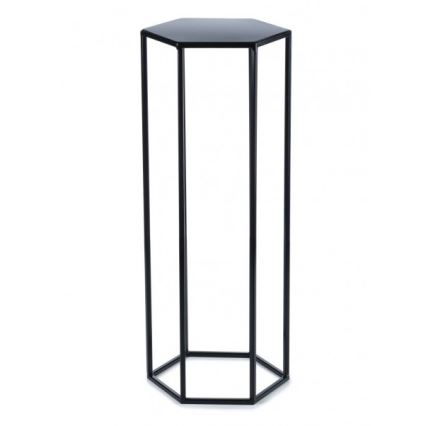 Soporte para plantas 70x24 cm negro