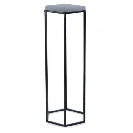Soporte para plantas 70x24 cm negro