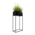 Soporte para plantas 90x44 cm negro