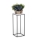 Soporte para plantas BASICLOFT 60x24 negro/blanco