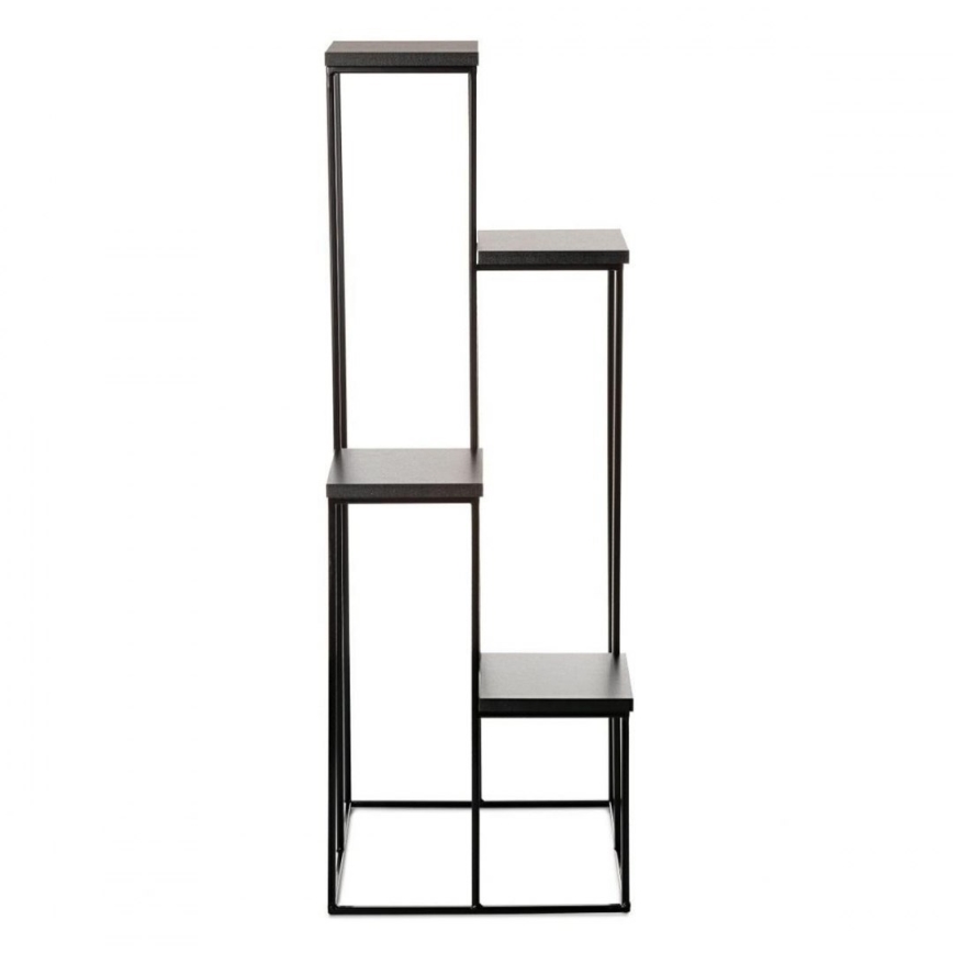 Soporte para plantas KASKADA 110x40 negro