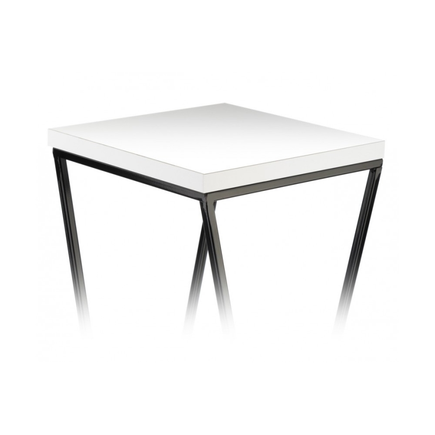 Soporte para plantas LOFT 100x24 cm negro/blanco
