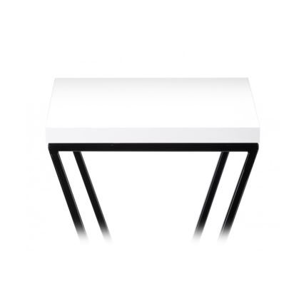 Soporte para plantas LOFT 100x24 cm negro/blanco