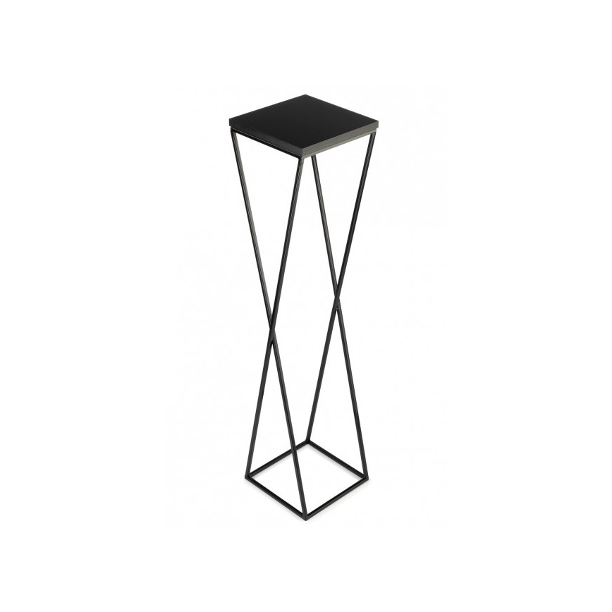 Soporte para plantas LOFT 100x24 cm negro